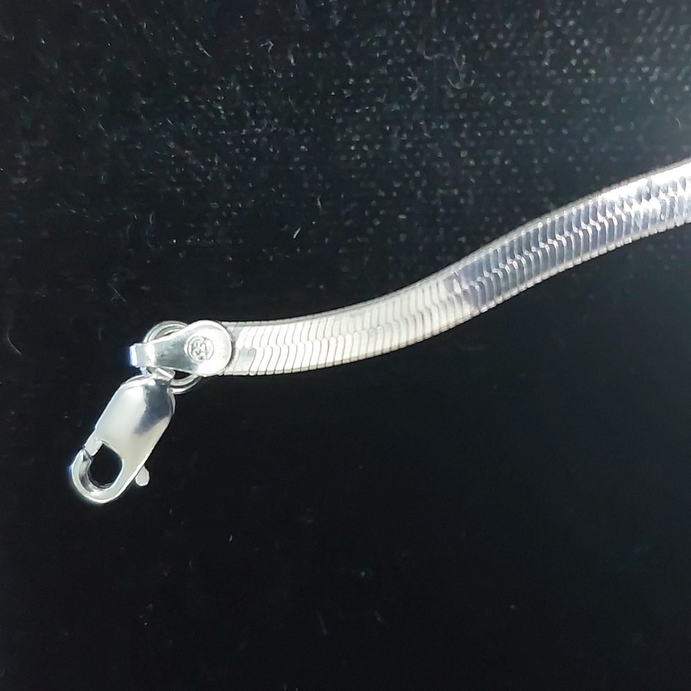Sterling Silver Bracelet 7" Magic Flex. - Picture 3 of 4